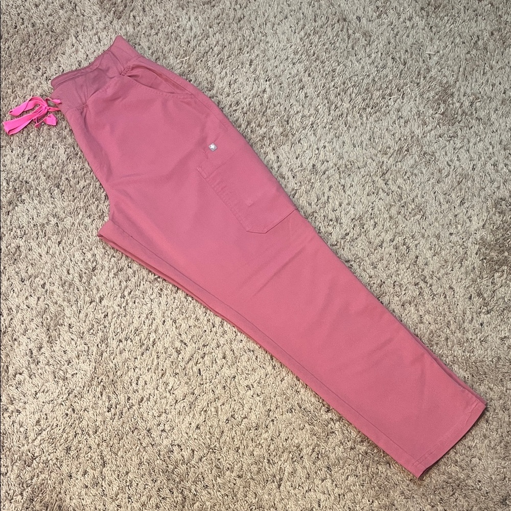 Figs Yola Skinny Scrub Pants Quartz Pink - Picture 4 of 9